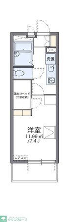 レオパレス中島町の物件間取画像